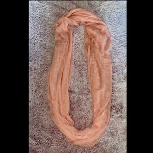 Blush pink scarf